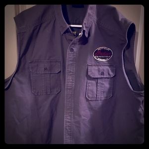 Indian motorcycle thick vest style shirt